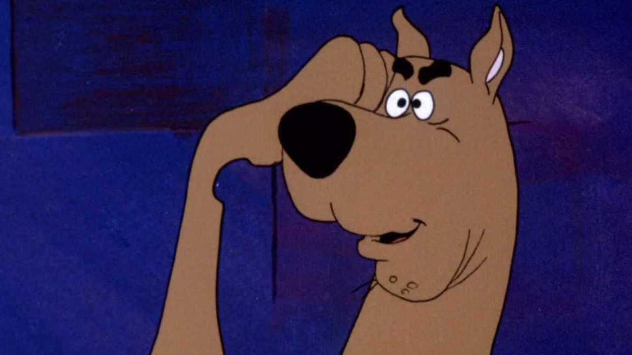 Scooby-Doo voiced by Frank Welker