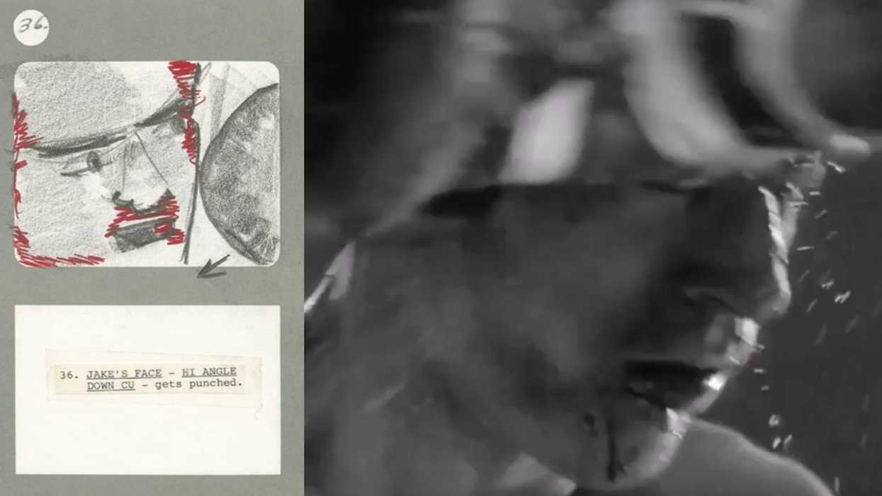 Scorsese Storyboards Raging Bull