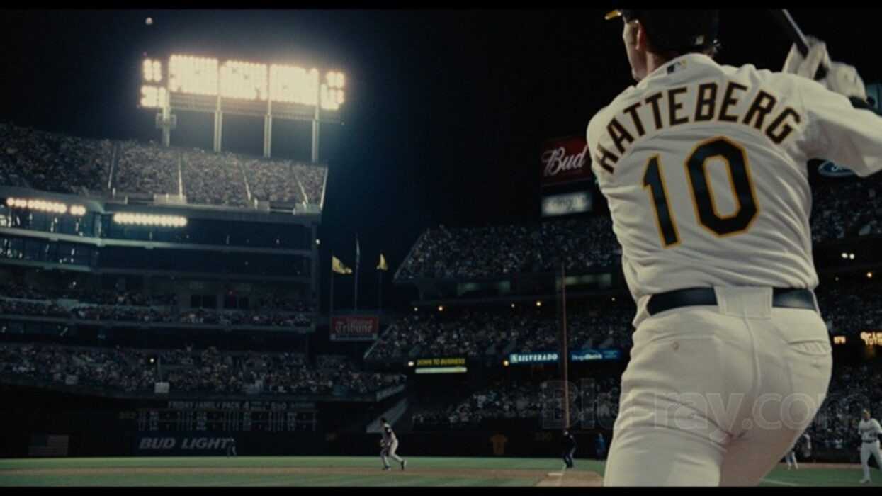 Scott Hatteberg Hits a Legendary Home Run in Moneyball