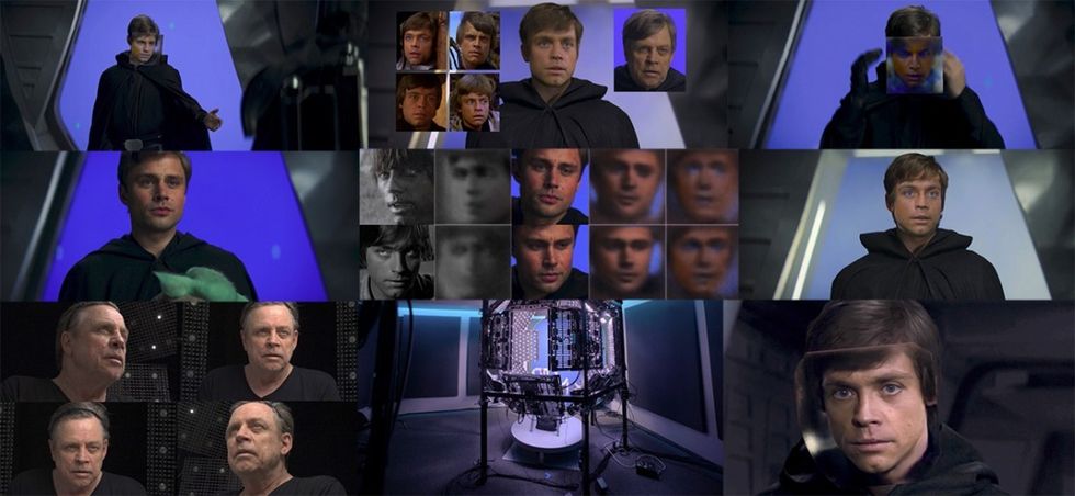 Screen grabs from the Gallery episode on Disney+