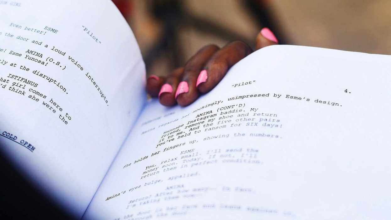 Screenplay pages