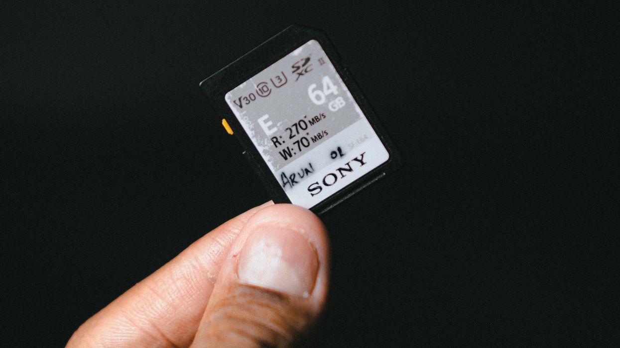 SD Card Flash Storage