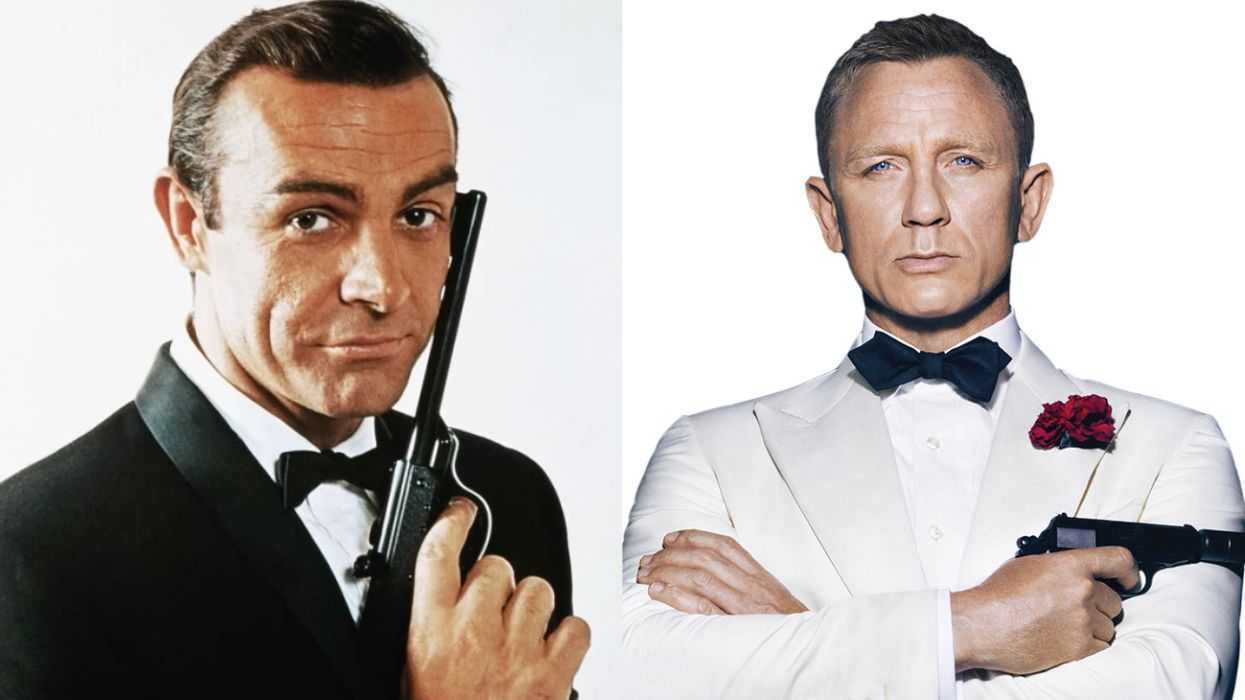 Sean Connery vs. Daniel Craig as James Bond
