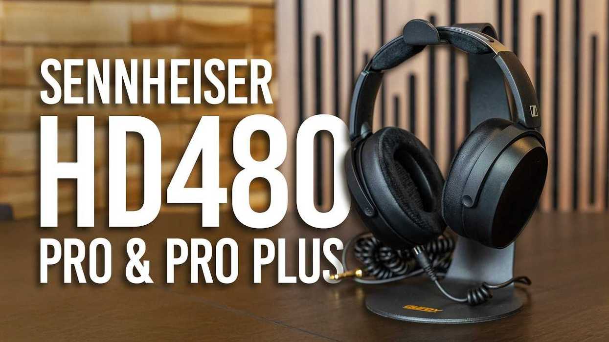 Sennheiser HD 480 PRO Plus Headphones