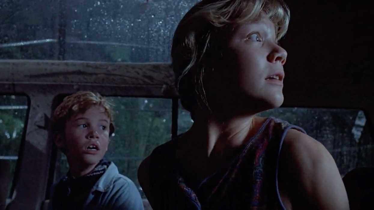 set piece horror film technique Steven Spielberg Jurassic Park Jaws no film school