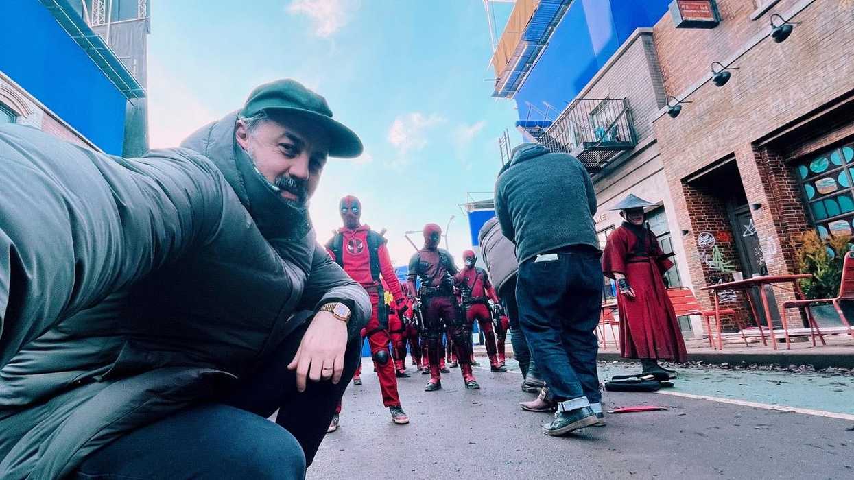 Shane Reid behind the scenes of Deadpool & Wolverine