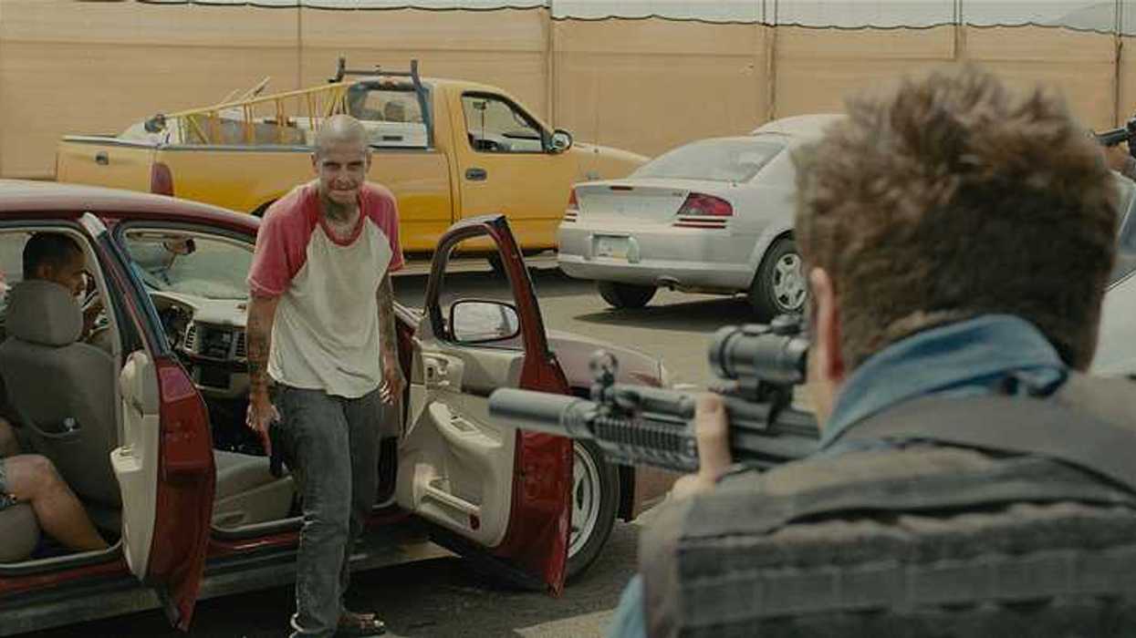 Sicario border corssing scene.