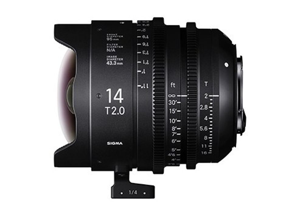 Sigma 14mm T2 FF