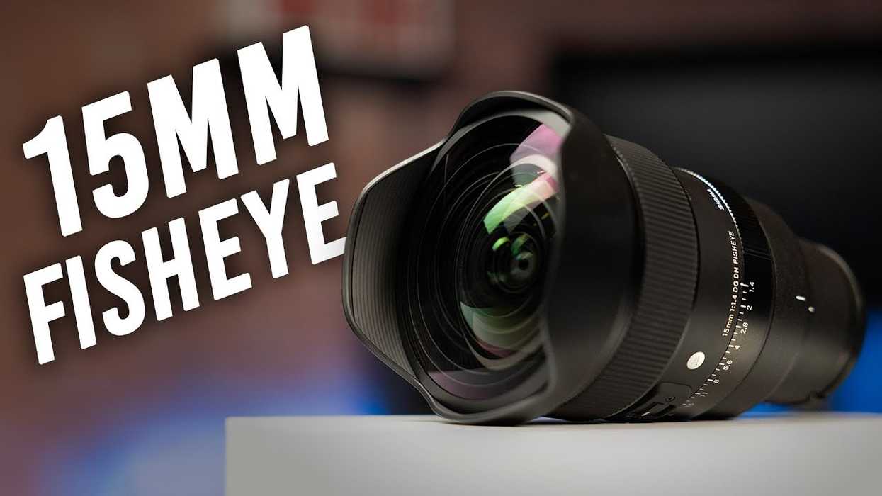 Sigma 15mm F1.4 Lens