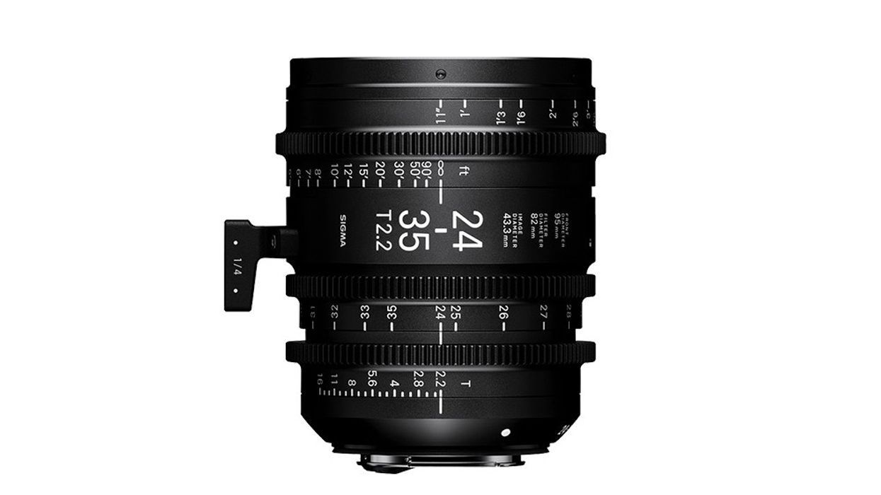 Sigma 24-35mm Cine Lens