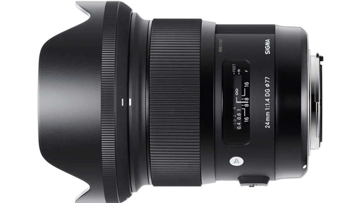 Sigma 24mm F1.4 Art Lens