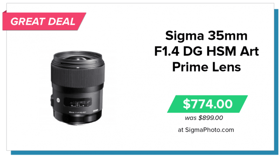 Sigma 35mm F1.4 DG HSM Art Prime Lens