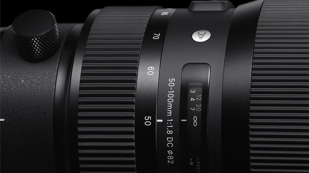 Sigma 50-100mm f1.8 Art Lens Large HERO