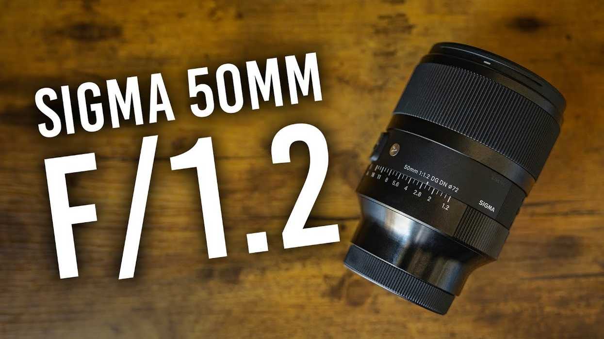Sigma 50mm f/1.2 DG DN Art Lens