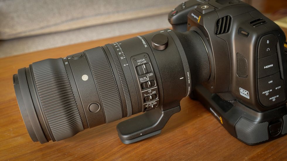 SIGMA 70-200mm F2.8 DG DN OS | Sports lens with BMCC 6K