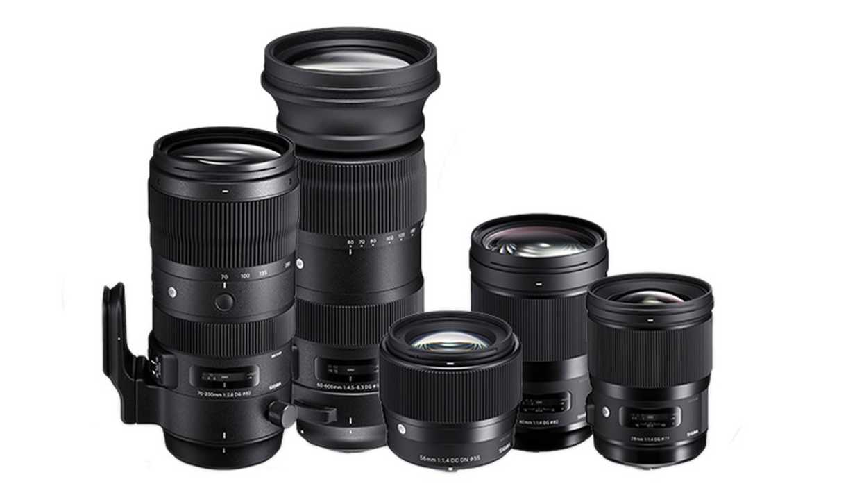 Sigma_five_art_lenses