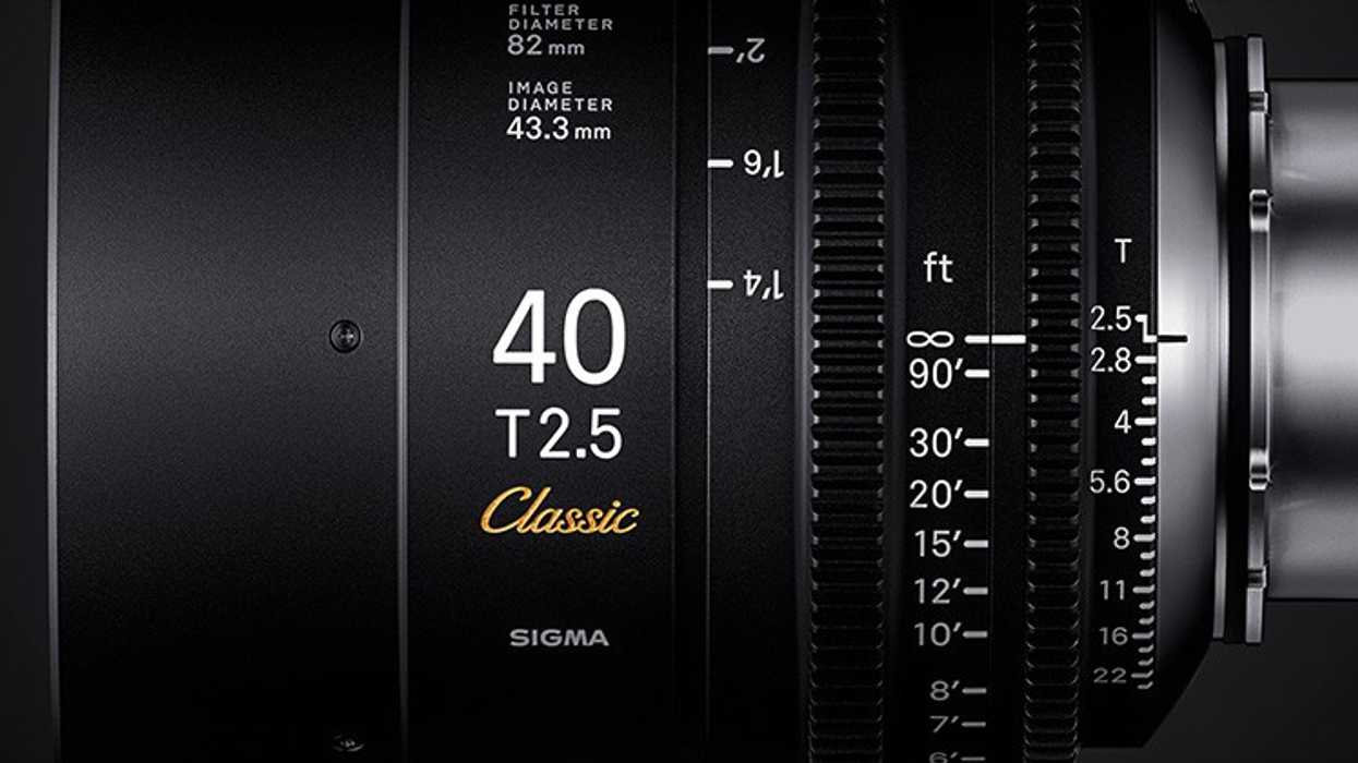 SIgma's New FF Classic Cine Lens Line