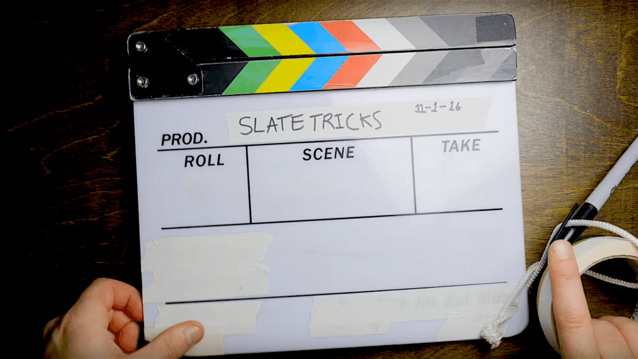 8 Tricks That'll Make Using a Film Slate a Whole Lot Easier | No Film ...