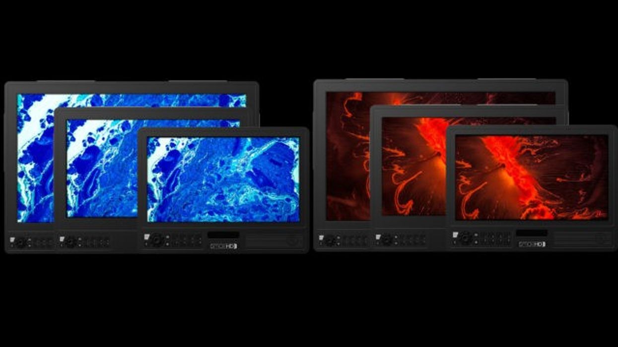 Small HD Cine and Vision series monitors come in three sizes