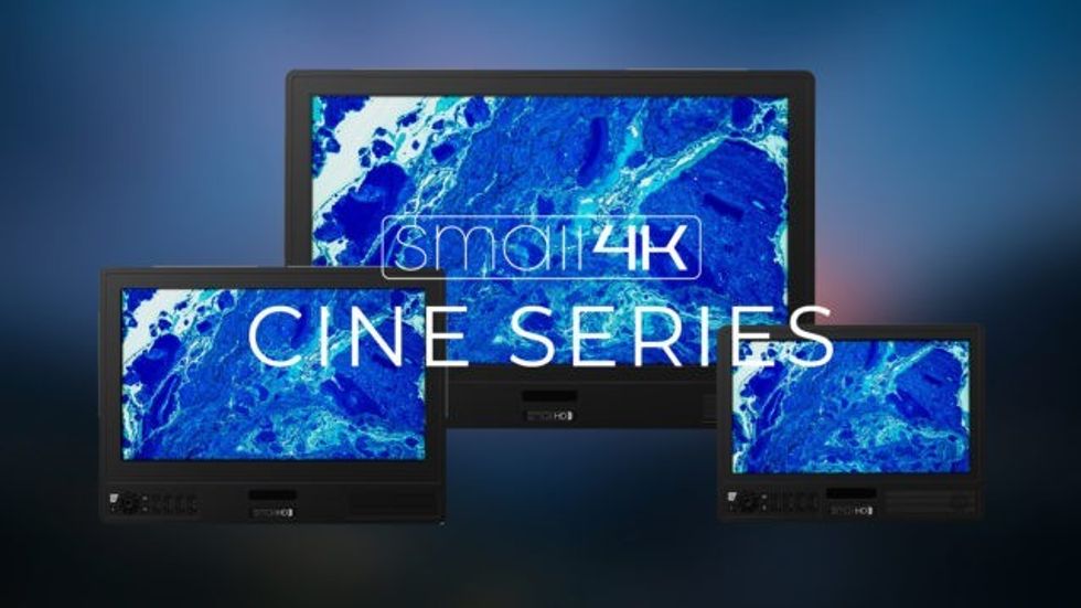 SmallHD looks to be branding their new Vision and Cine Monitors as Small4K