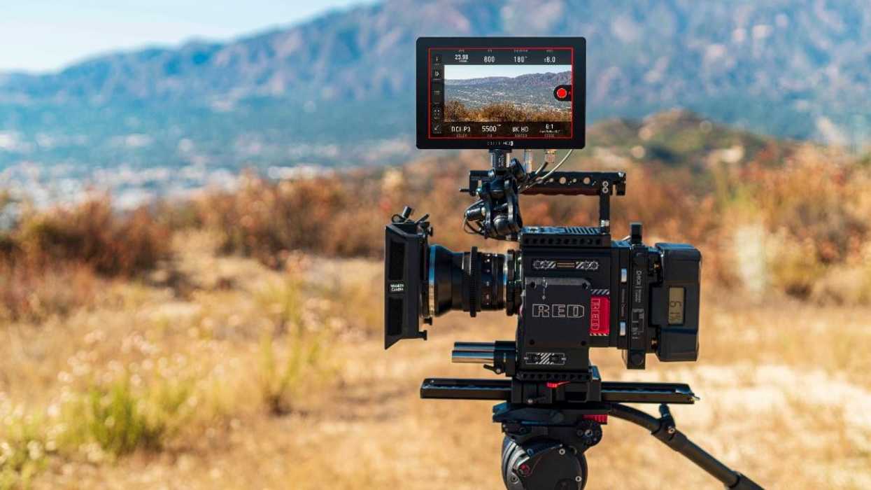 SmallHD's Cine 7 Monitors can now control RED DSMC2 Cameras