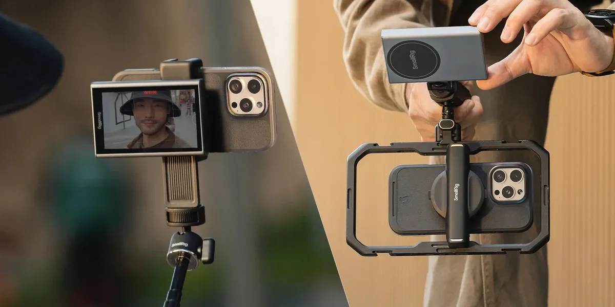 Small Rig Vlog Kit Camera SmallRig Unveils Sleek Wireless Vlog Kit for Smartphone Creators | No ...