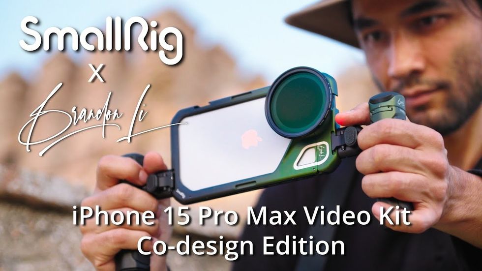 SmallRig 15 Pro Max Phone Cage Mobile Video Cage for iPhone 15 Pro