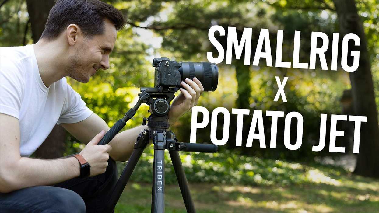 SmallRig x Potato Jet TRIBEX Hydraulic Carbon Fiber Tripod