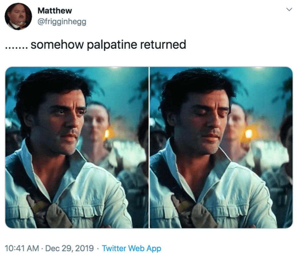 somehow palpatine returned