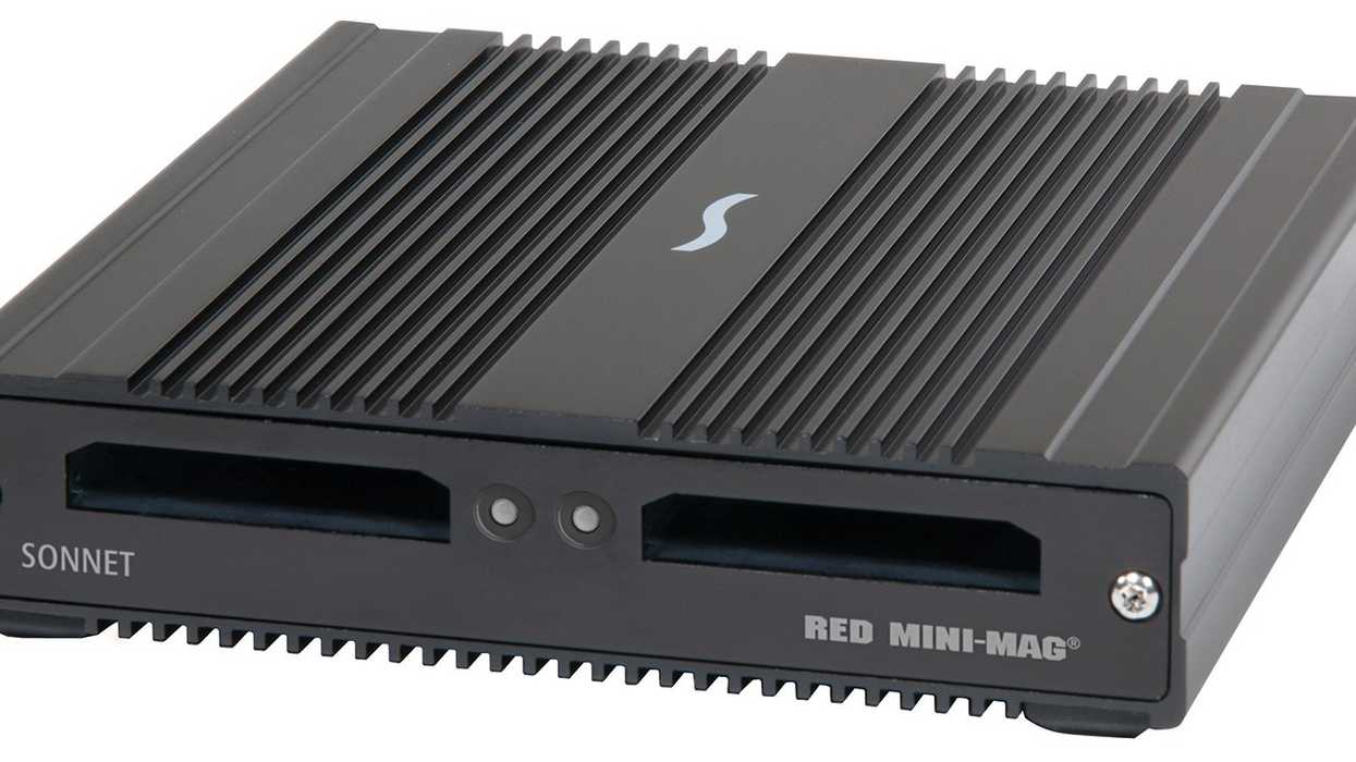 Sonnet SF3 Series Red Mini Mag Pro Card Reader