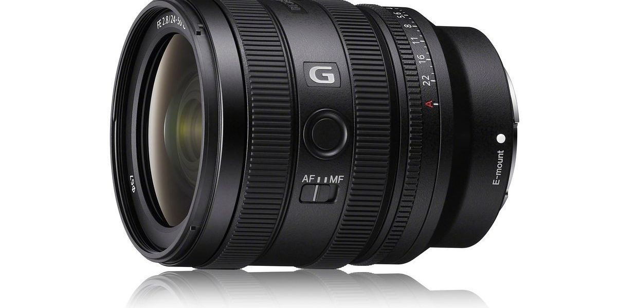 Add a Compact 24-50mm F2.8 Zoom Lens to Your Sony Alpha Lineup