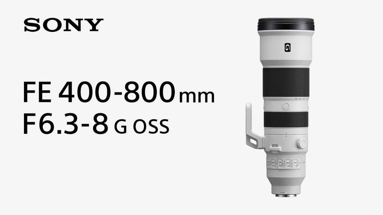 Sony 400-800mm G Lens