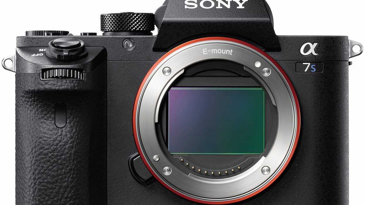 Sony a7S II Front No Lens