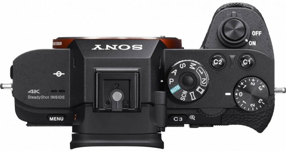 Sony a7S II Top