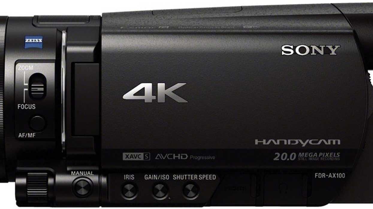 Sony-fdr-ax100-side