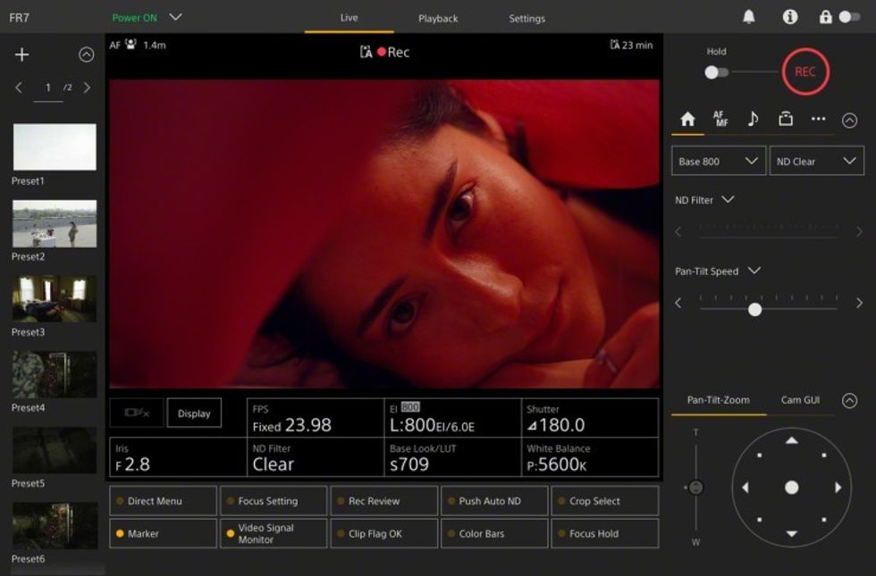 SONY FR7-SKX-2166_GUI