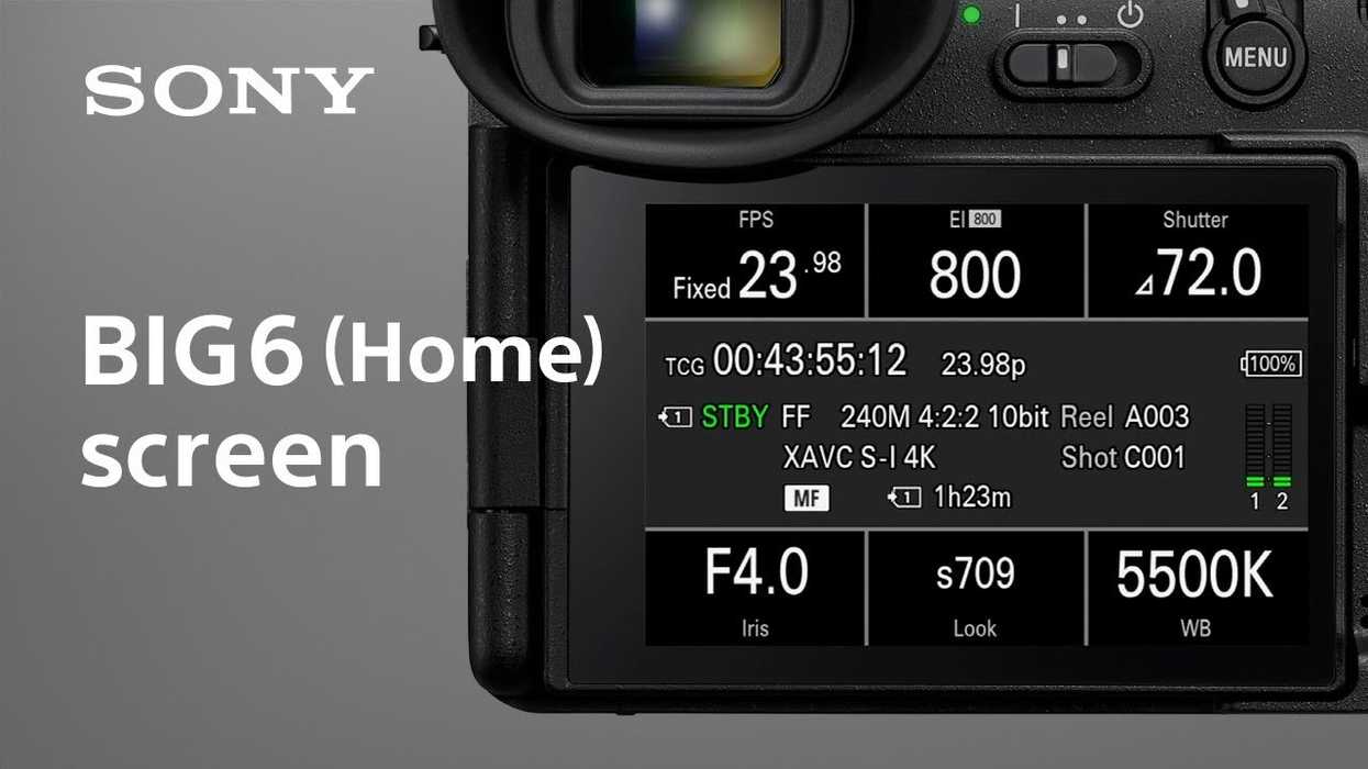 Sony FX Firmware Updates