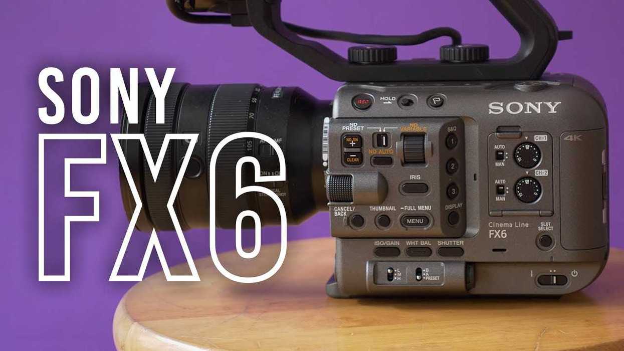 Sony FX6 Firmware Update