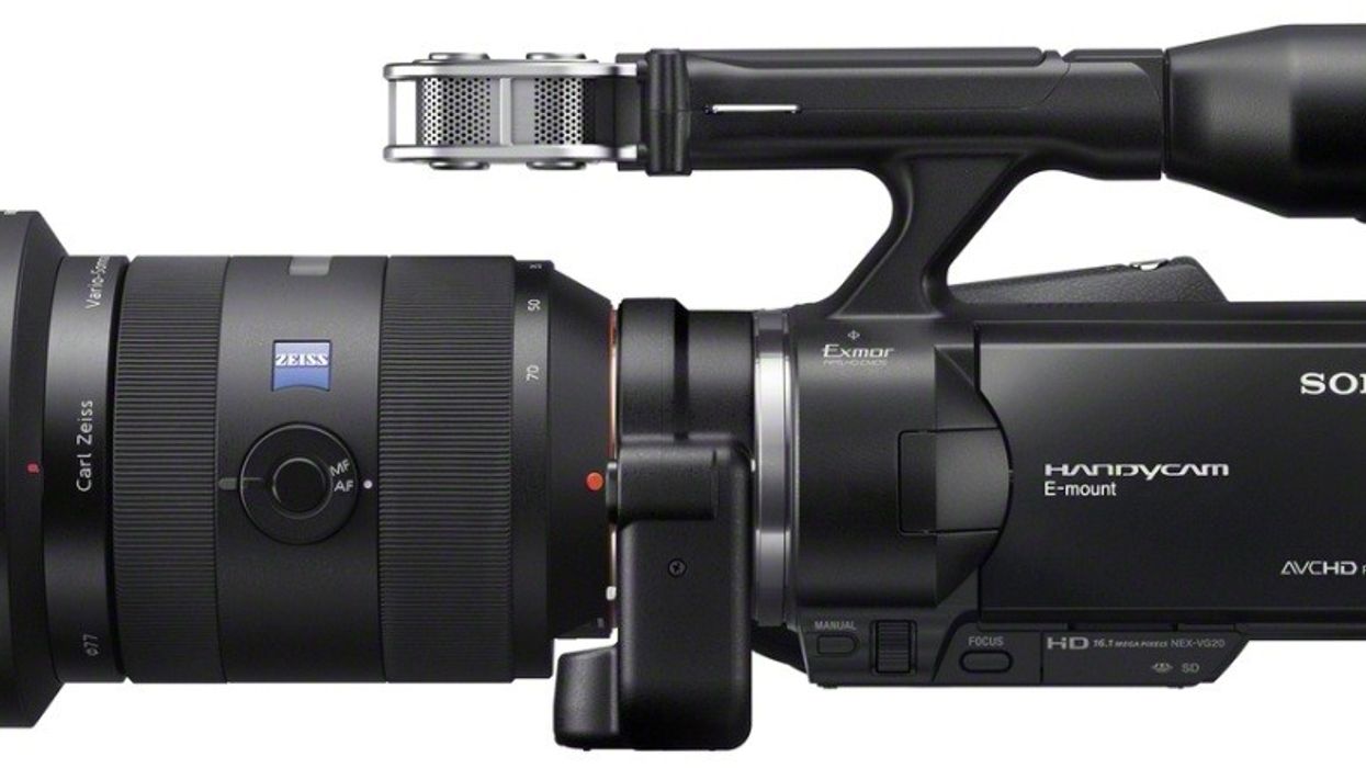 Sony Aims to 'Fulfill the Needs of Filmmakers' with New NEX-VG20 Camcorder