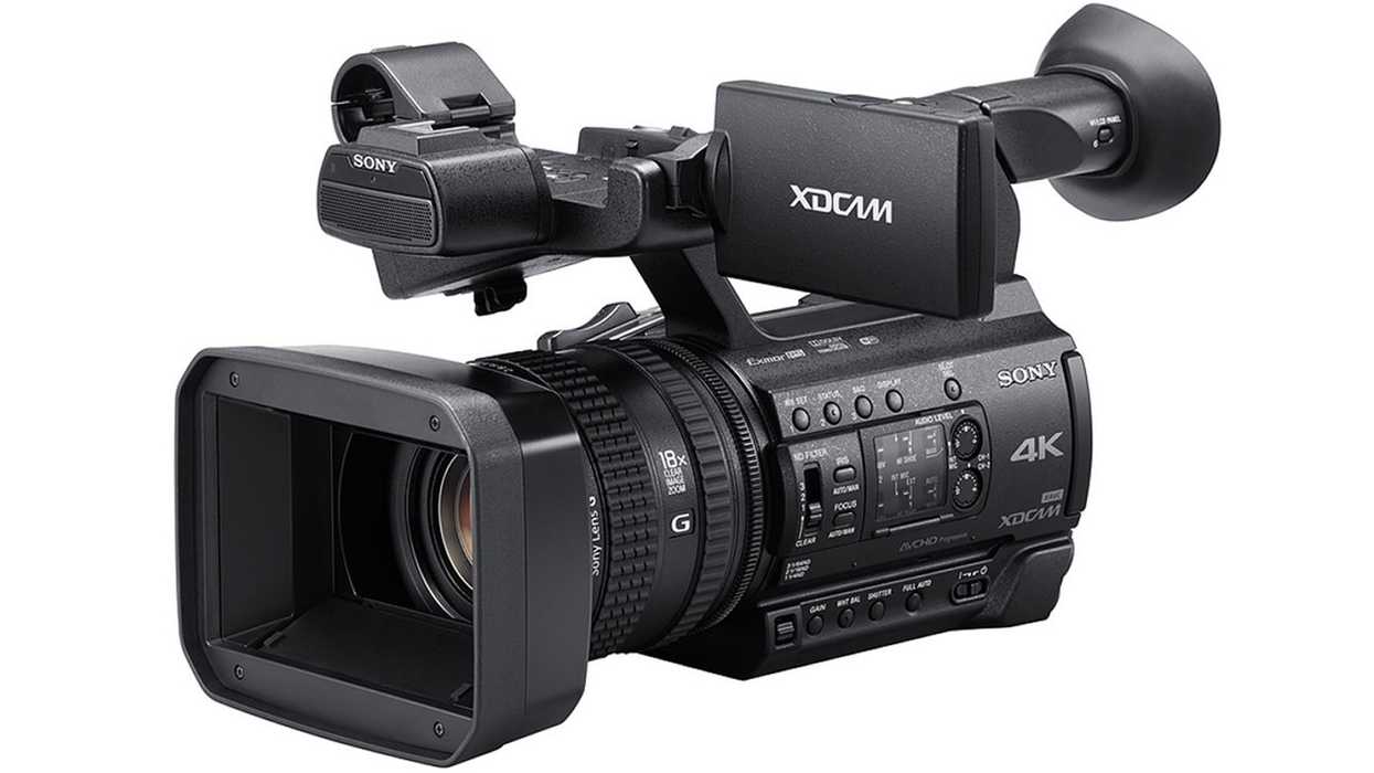 Sony PXW-Z150 4K XDCAM Camcorder Front