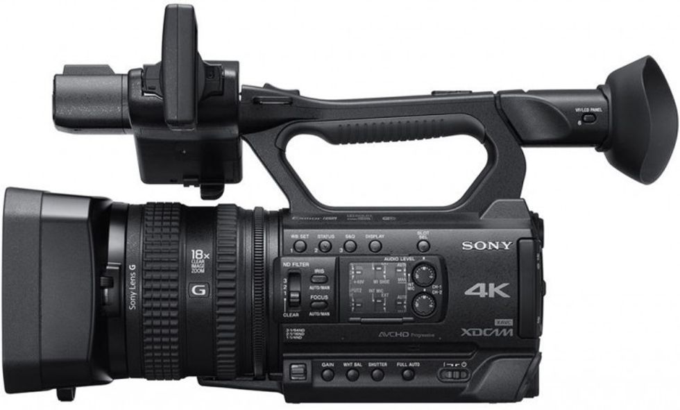 Sony PXW-Z150 Left Side