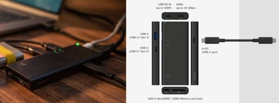 Sony's MR-S3 USB Hub Claims to be the World's Fastest in data transfer
