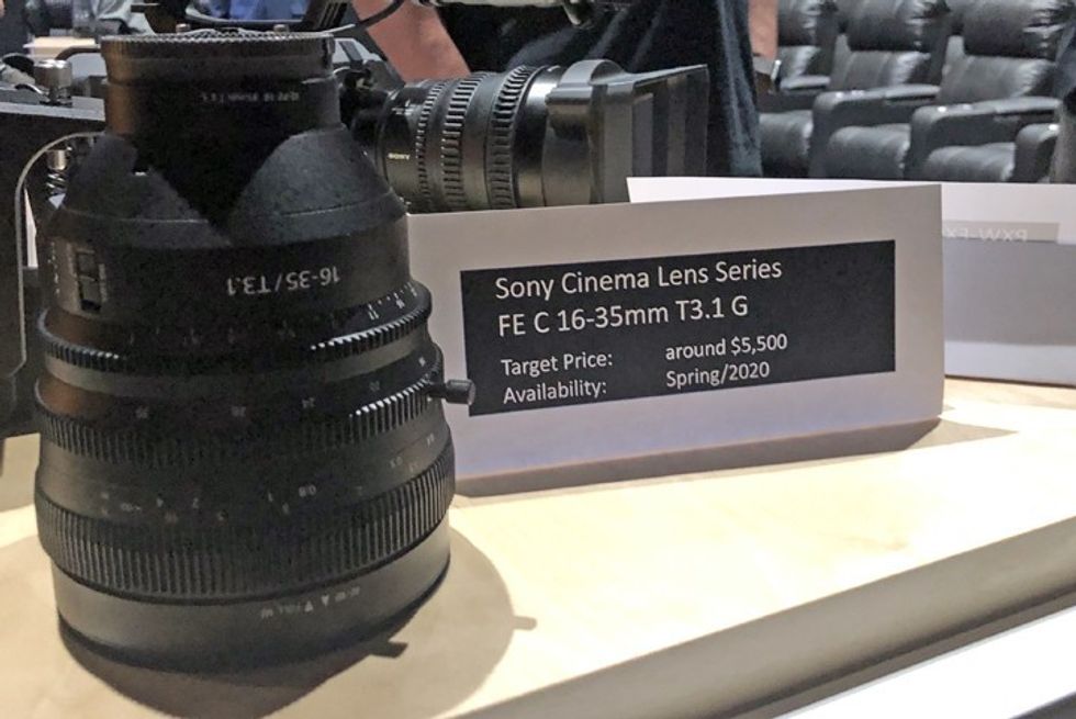 Sony's New FEC 16-35 T3.1 Cinema Lens