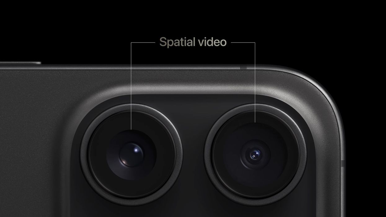 Spatial video is finally coming to the iphone 15 pro