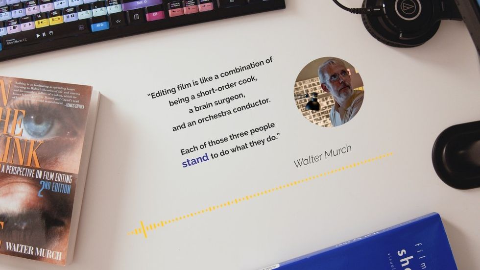 Standing Walter Murch Quote
