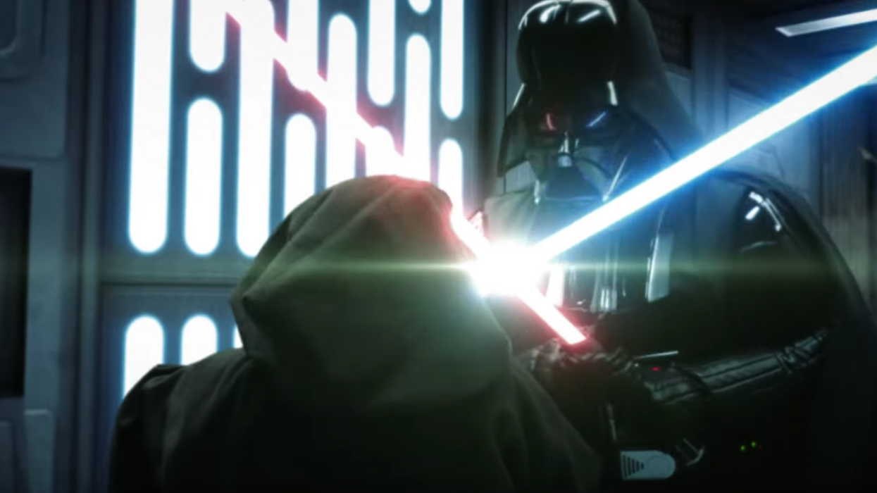 Star Wars duel reshot and recut fan edit