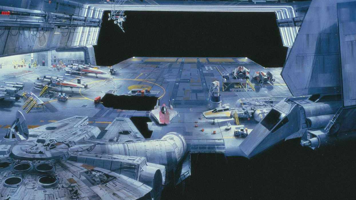 Star Wars Matte Painting