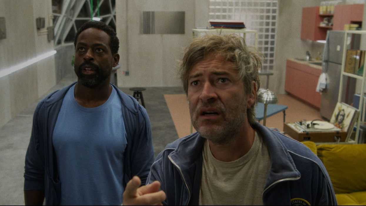 Sterling K. Brown as “Ray” and Mark Duplass as “Billy” in Mel Eslyn’s 'BIOSPHERE.'