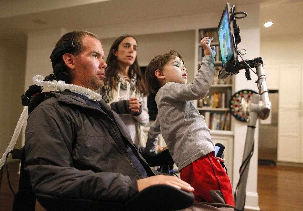 Steven Gleason with Family