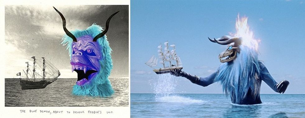 Strawberry Mansion Blue Demon